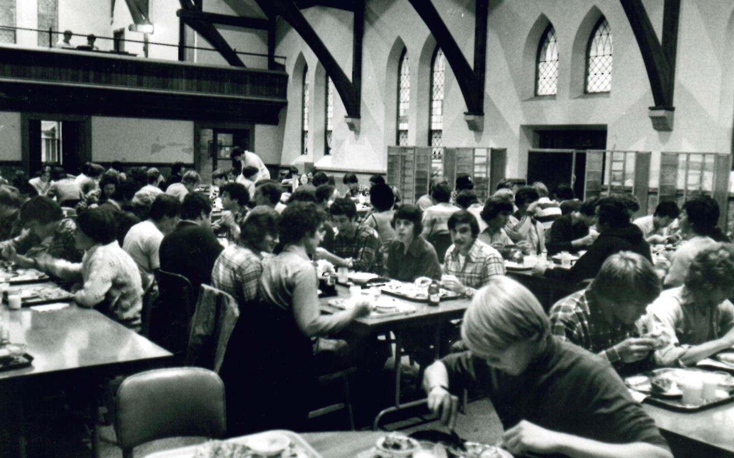 Commons Dining Hall Then