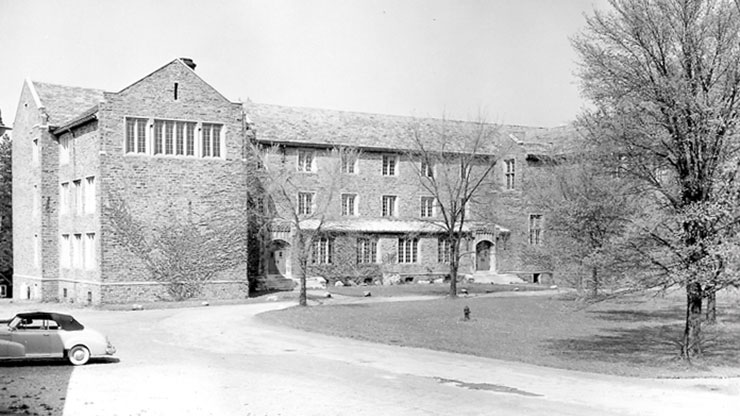 vintage photo of Science Center