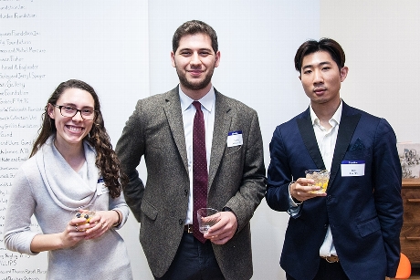  Sarah Scalet '15, Theodore Altman '15 and Bill Liu '15