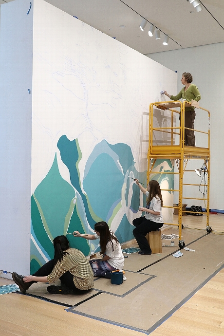 Mural in Progress